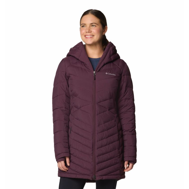 Columbia Womens Maroon Omni-Heat Infinity Joy Peak II Mid Jacket (XL)