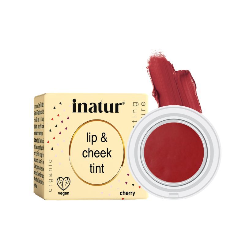 Inatur Lip & Cheek Tint - Cherry