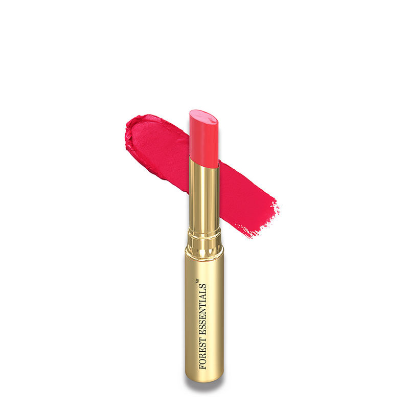 Forest Essentials Madhu Rasa Tinted Lip Serum in Gulab Jal - Natural Tinted Lip Balm