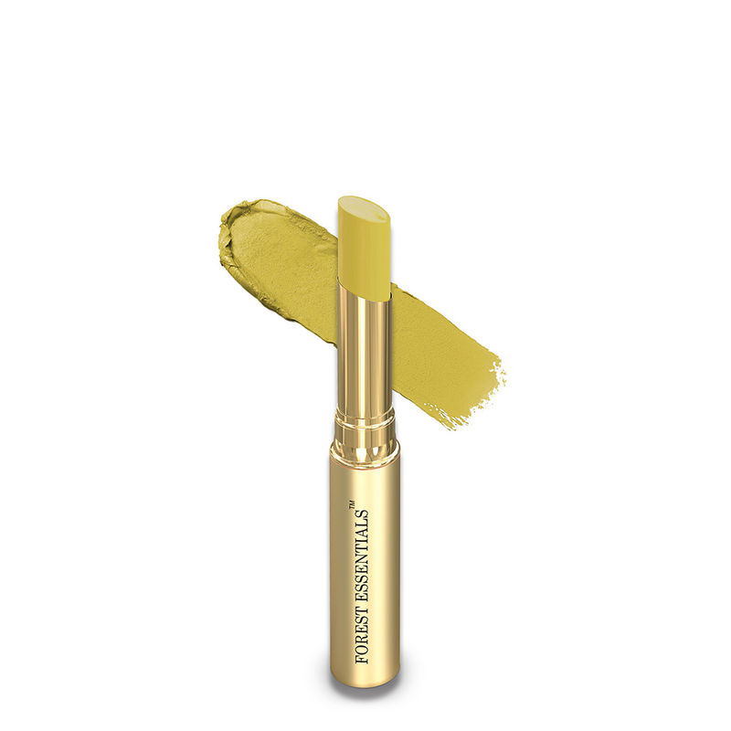 Forest Essentials Madhu Rasa Tinted Lip Serum in Coconut Kesar - Natural Tinted Lip Balm