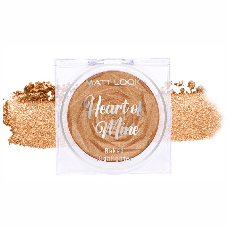 Matt look Heart Of Mine Baked Highlighter - 04 So Hollywood