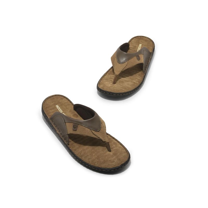 WOODLAND Brown Mens Casual Sandals (EURO 43)