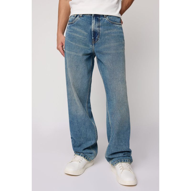 FREAKINS Blue Spruce Straight Fit Jeans (30)