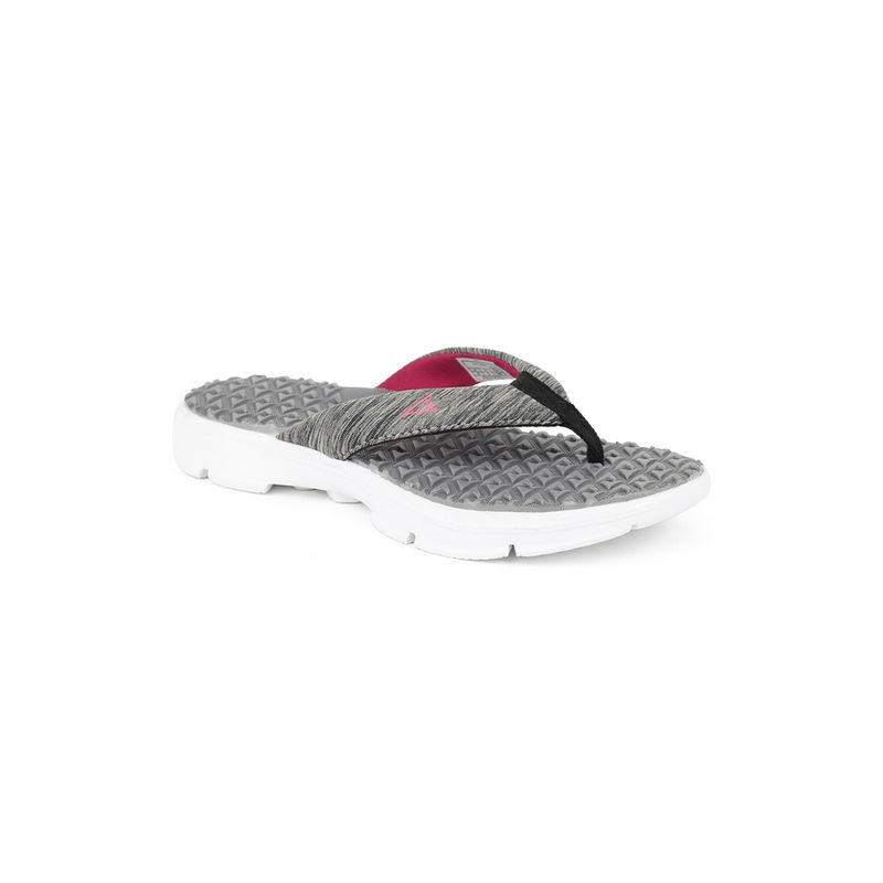 Power Textured Grey Slippers (UK 8)