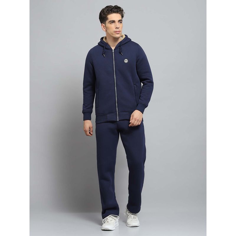 Monte Carlo Men Blue Solid Tracksuit (3XL)