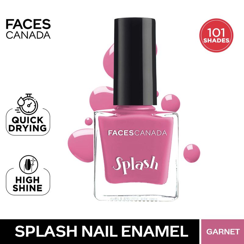 Faces Canada Splash Nail Enamel - Garnet 109