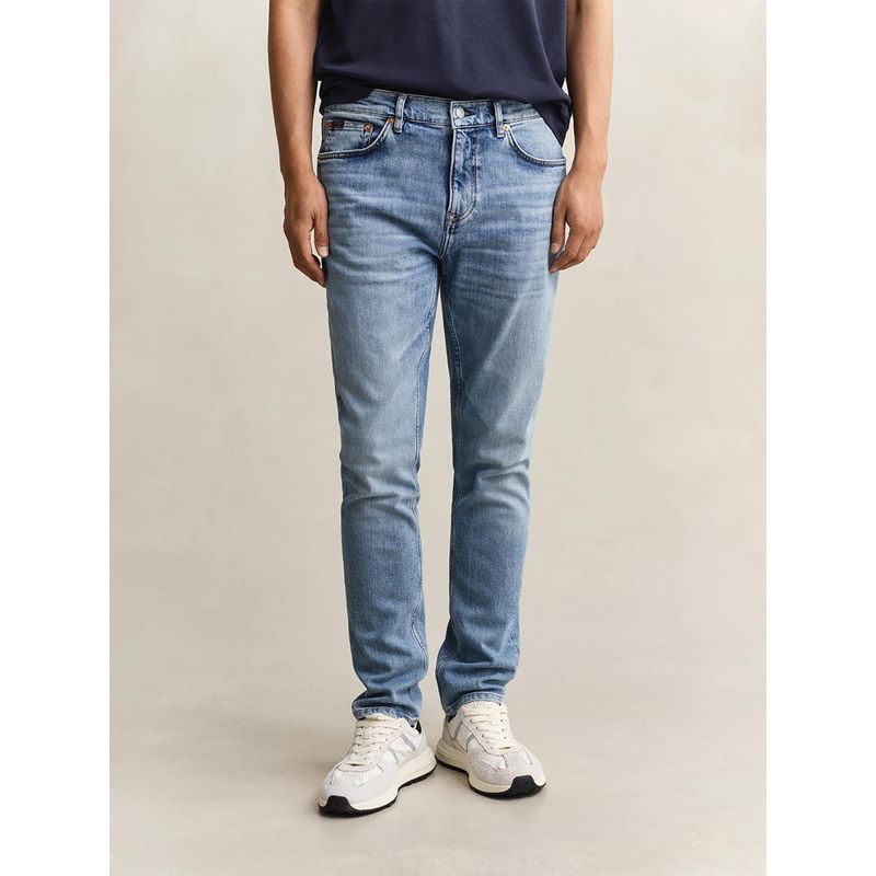 GANT Men Blue Slim Fit Jeans (32)
