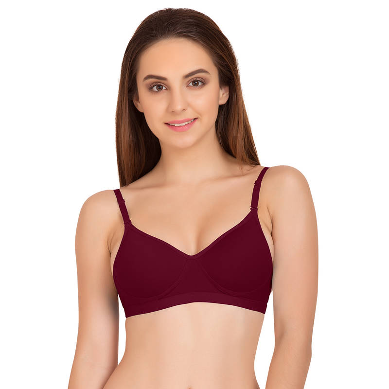 Tweens Sleek Look Medium Padded T-Shirt Bra - Magenta (30B)