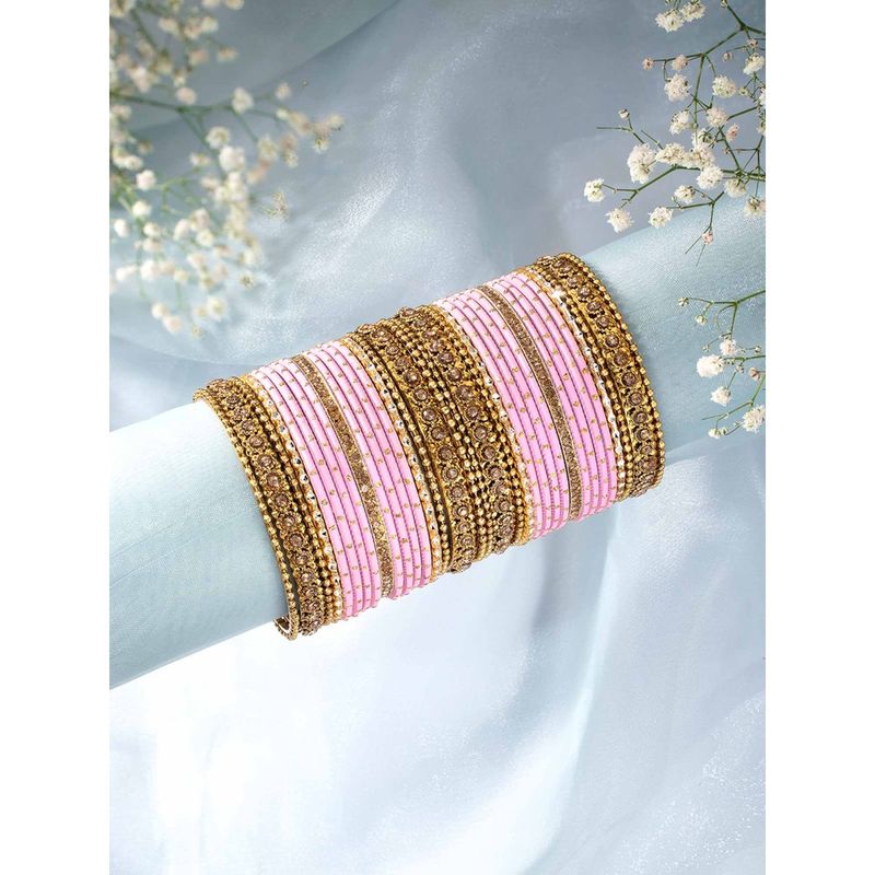 Light pink colour hotsell bangles
