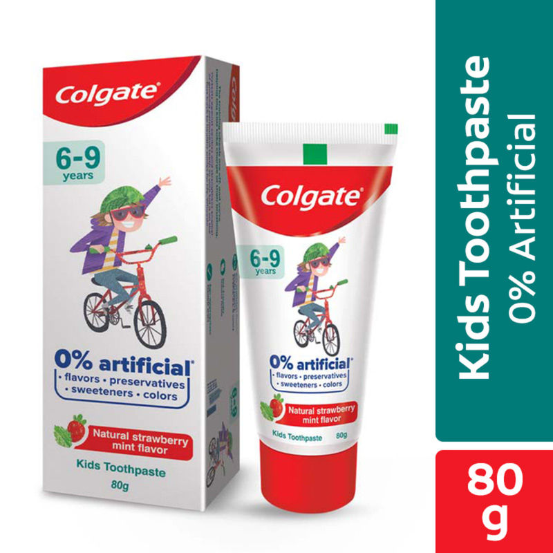 Colgate Toothpaste for Kids (69 years), Natural Strawberry Mint Buy