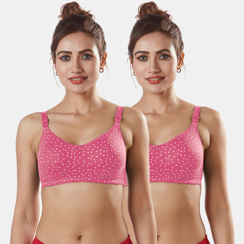 Sonari Nivya Non-padded T-shirt Bra - Pink (34C)