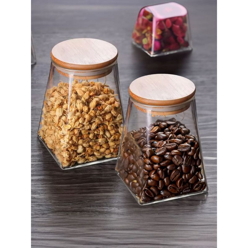 Buy The Better Home Borosilicate Jar with Wooden LidLP032750 mlPack