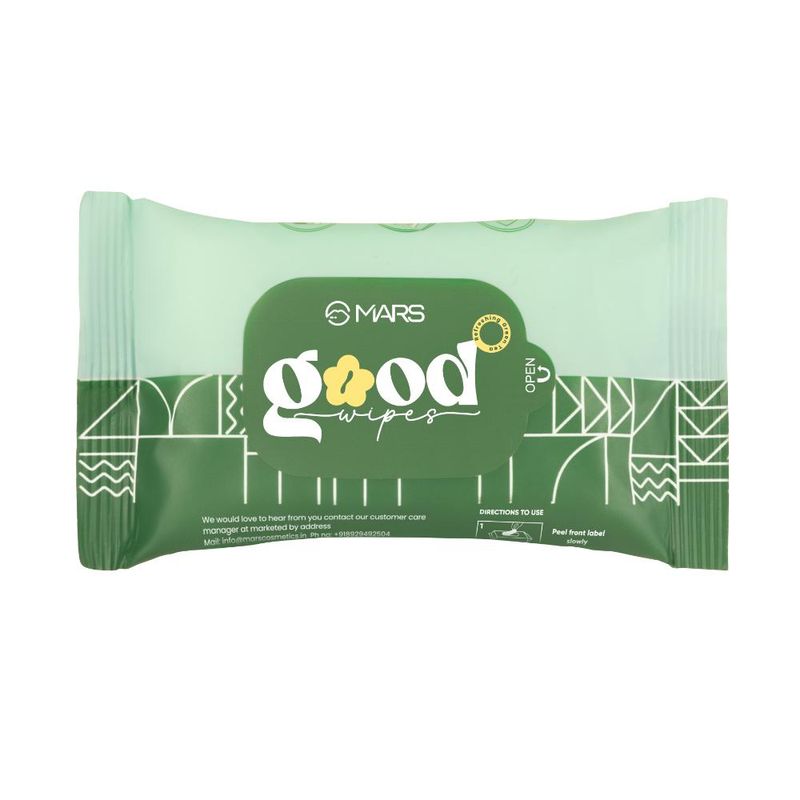 MARS Good Travel Friendly Wipes - Green Tea Extract