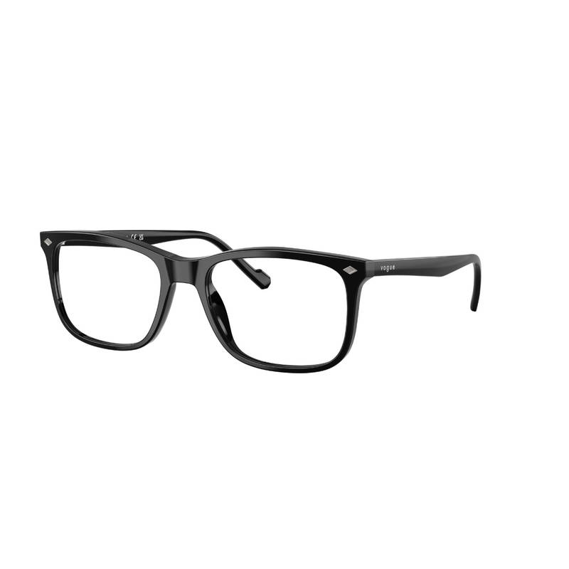 Vogue Eyewear Men Black Pillow Frame (0VO5617W4453) (53)