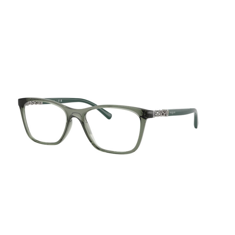 Vogue Eyewear Women Green Rectangle Frame (0VO5632B308651) (51)