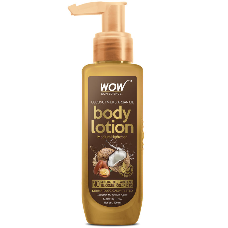 Wow Skin Science Coconut Milk And Argan Oil Body Lotion