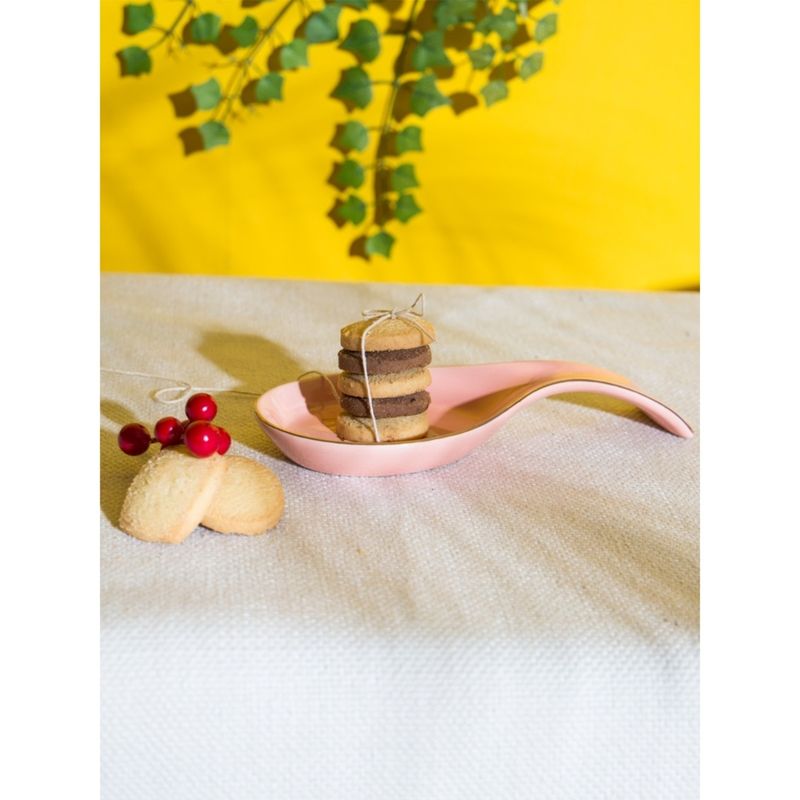 Chumbak Minimalistic Pink Spoon Rest Buy Chumbak Minimalistic Pink