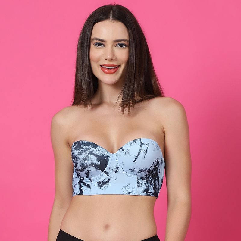 PrettyCat Women Underwired Multiway Sexy Bralette Bra (32B)