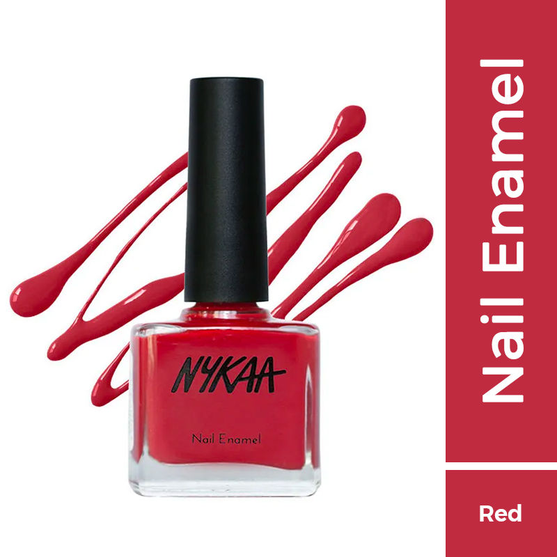 Nykaa Nail Enamel Polish - Crimson Carnation 131