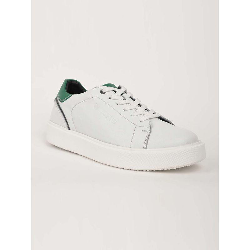GAS Men Dinamo White Sneakers (EURO 40)