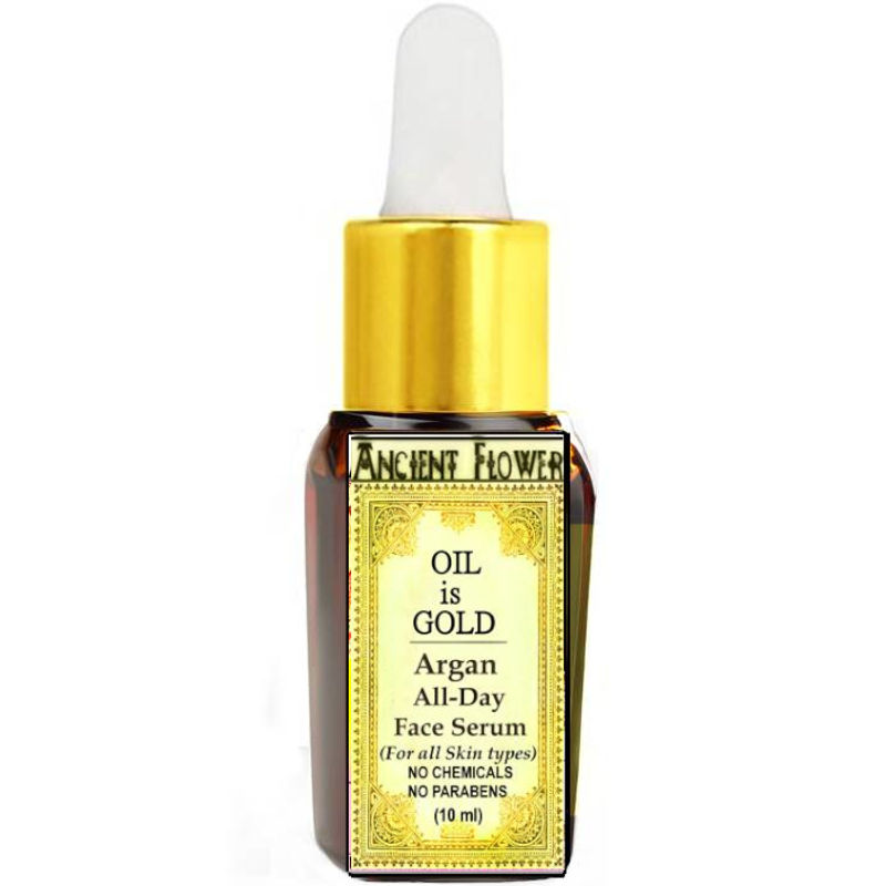 Ancient Flower Oil Is Gold Argan All-Day Face Serum