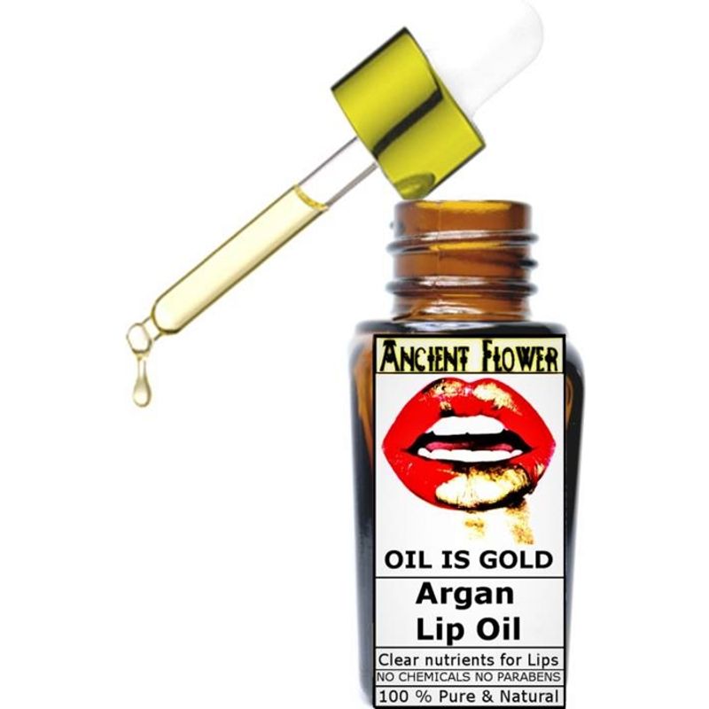 Ancient Flower Oil Is Gold Argan Lip Oil