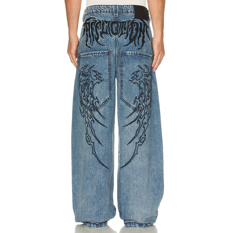 Affliction Tribal & Wings Denim Pants (30)