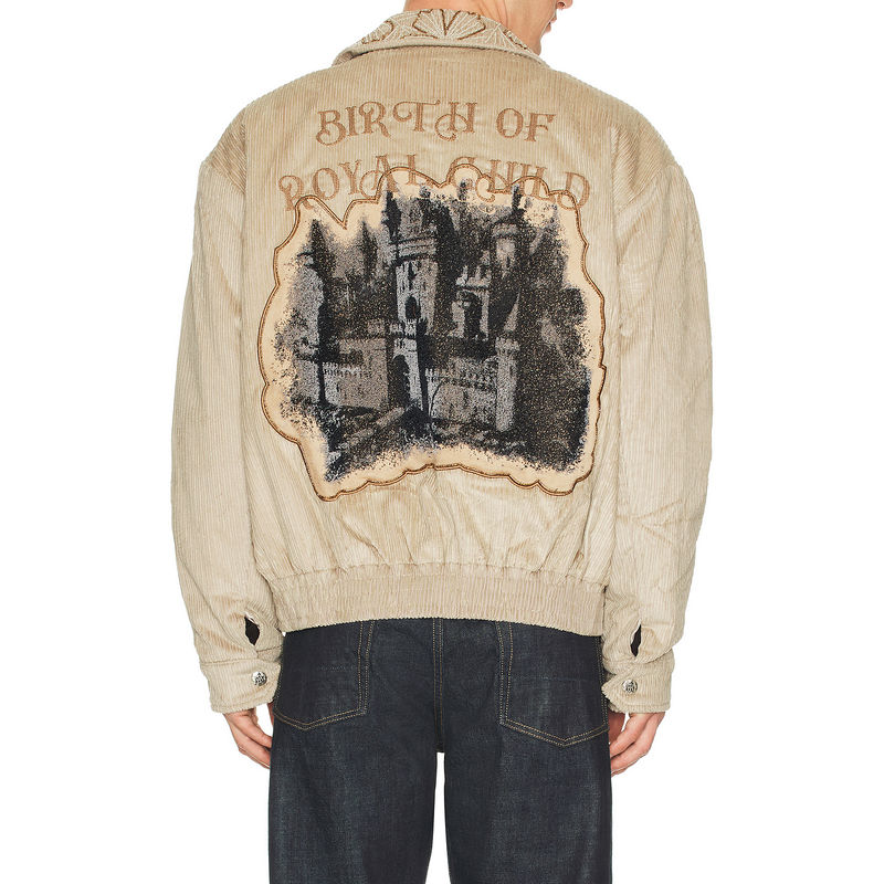 Birth Of Royal Child Corduroy Castle Jacket (L)