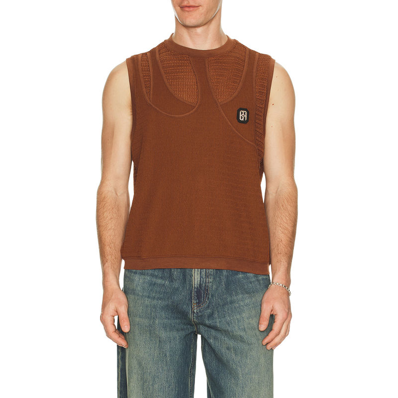 Birth Of Royal Child Fluid Layered Knit Tank (L)
