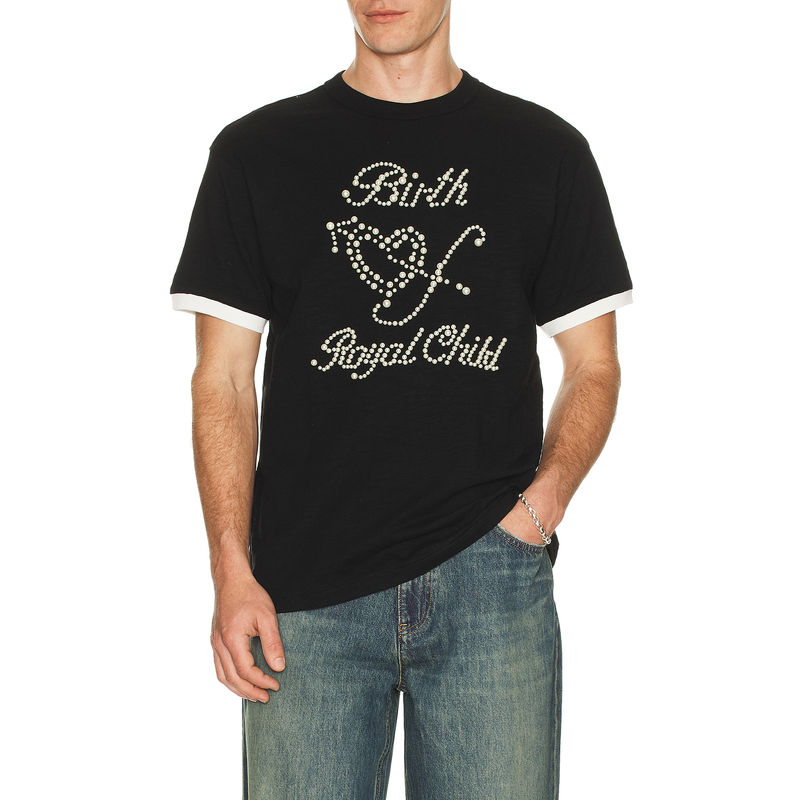 Birth Of Royal Child Pearl Patchwork Tee (L)