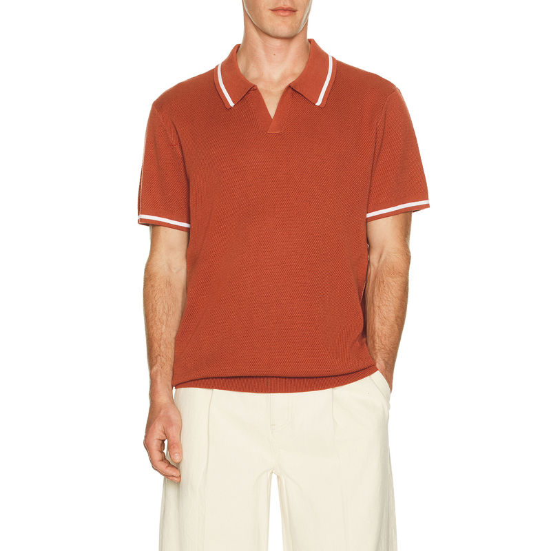Fair Harbor Neptune Seawool Sweater Polo (L)