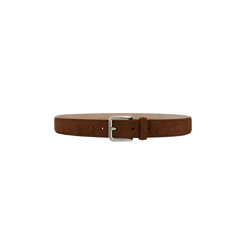 Vince 30mm Alex Stitched Suede Belt (30)