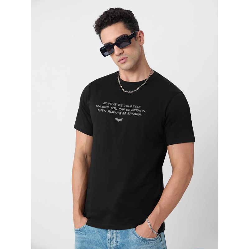 The Souled Store Official Batman Always Be Batman Men T-shirt (M)