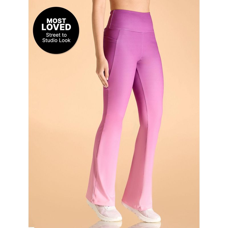 Kica High-Rise Ombre Flare Pants In Second SKN With Side Pockets (S)