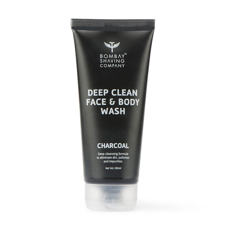 Buy Bombay Shaving Company Activated Charcoal Deep Clean Face & Body