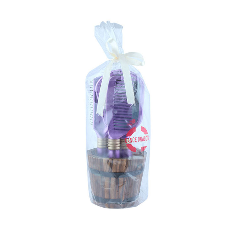 Gorgio Professional Hair Combs For Unisex With Stand Pack Of 4 - GHC-0067
