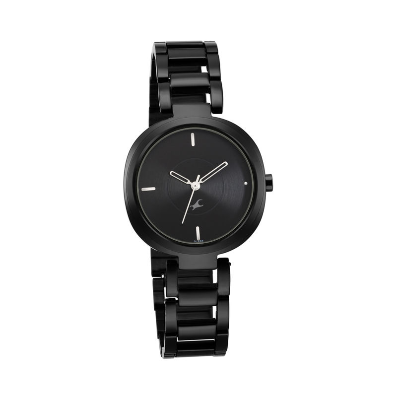 Fastrack Stunners 1.0 6247Nm01 Black Dial Analog Watch For Women: Buy ...