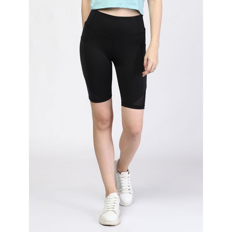 Womens black biker 2025 shorts