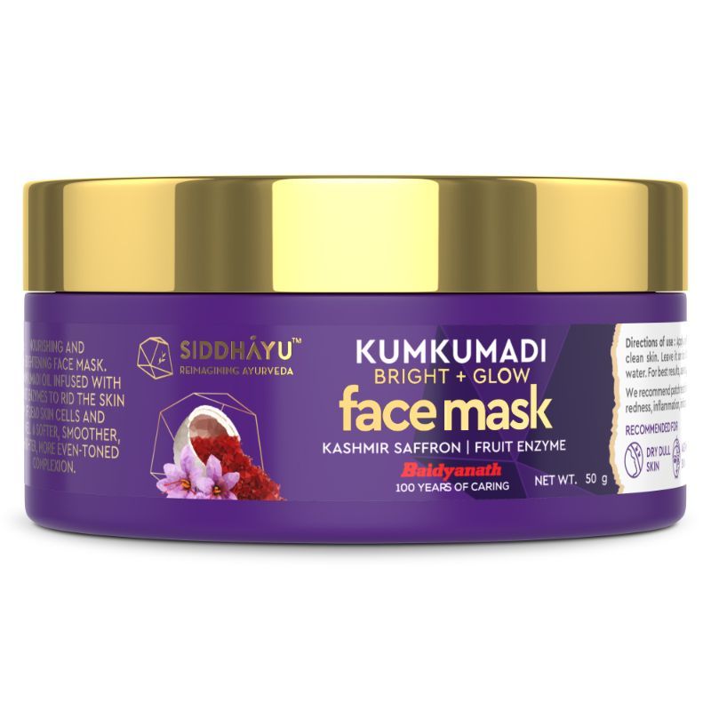 Siddhayu Kumkumadi Skin Brightening Face Mask Reduce Dark Spot With Almond Oil