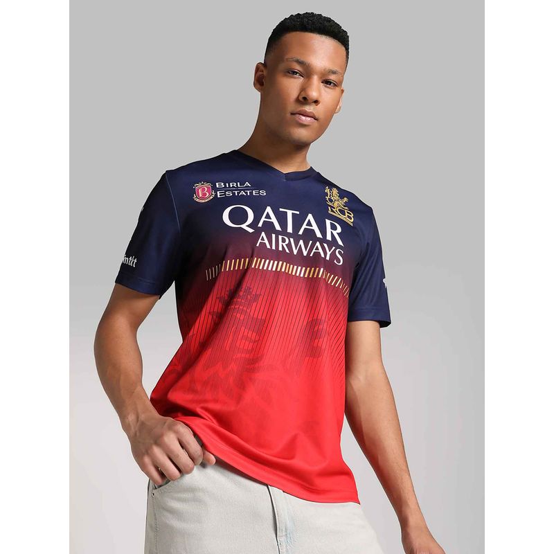 Puma Rcb 2025 Men's Red Replica Jersey (2XL)