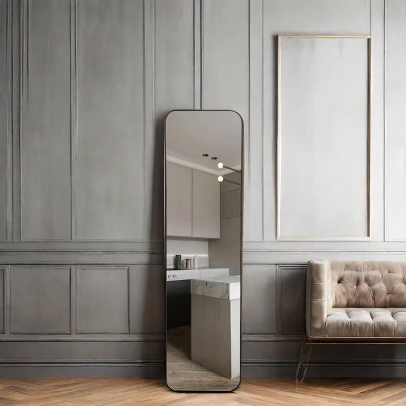 The Artment Vista Frame Floor Mirror Black Square (61.02 Inches)