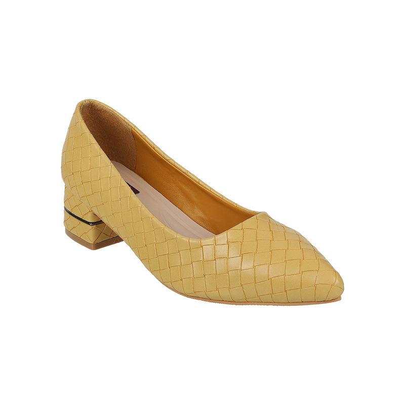 SHUZ TOUCH Belly Heel Yellow (EURO 37)