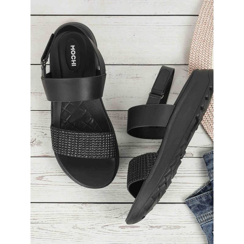 Mochi Women Beige Sandals (EURO 36)