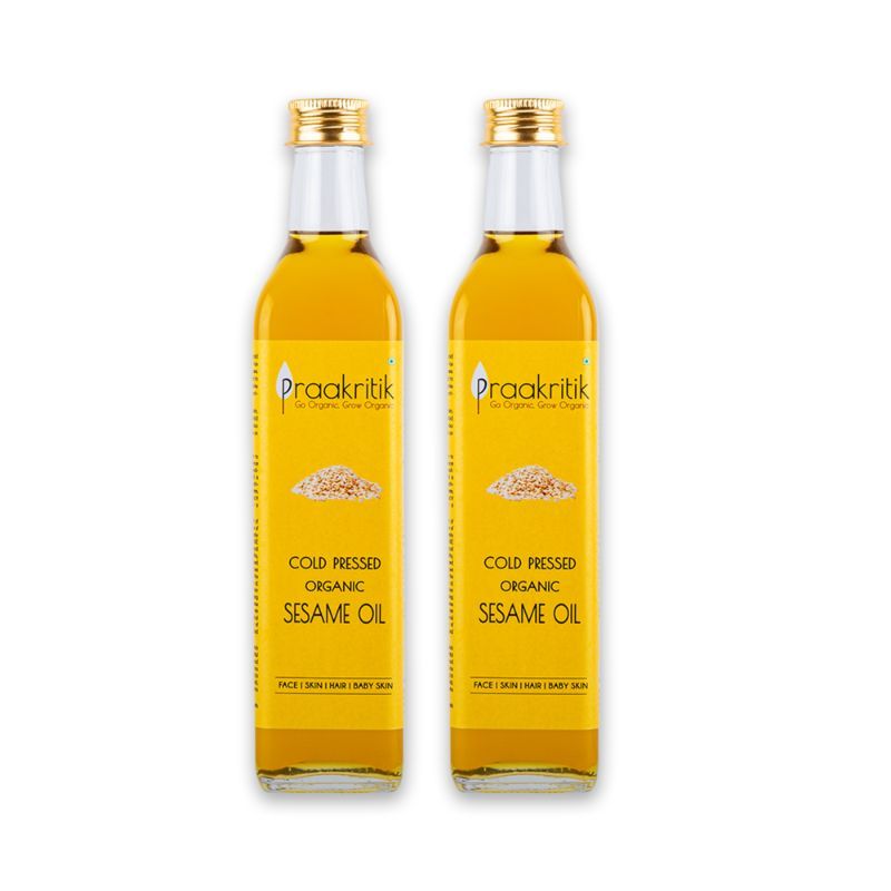 Buy Praakritik Cold Pressed Organic Sesame Oil Online