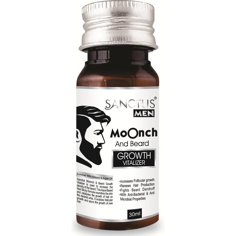SANCTUS Moonch & Beard Growth Vitalizer