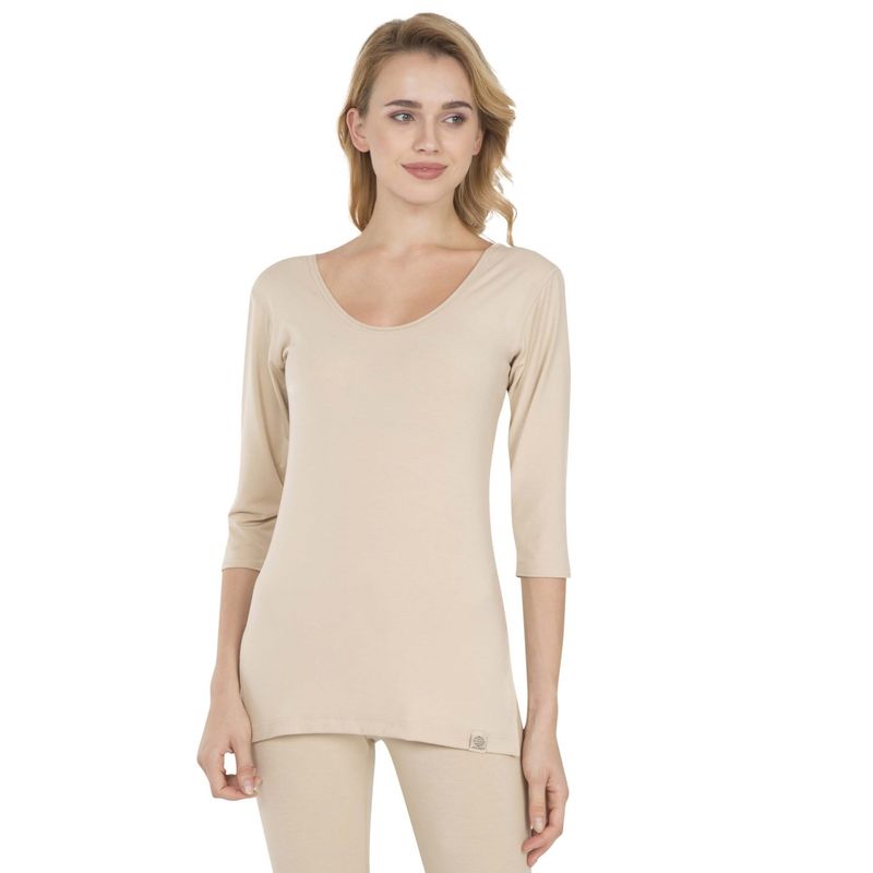 Jockey Skin Thermal 3 Q Sleeve T-Shirt Style Number-2511 - (XL)