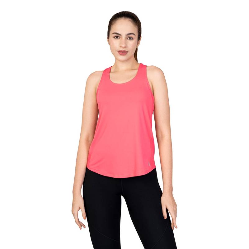 ENABL LIFE Energize Racerback Coral Tank Top (XS)