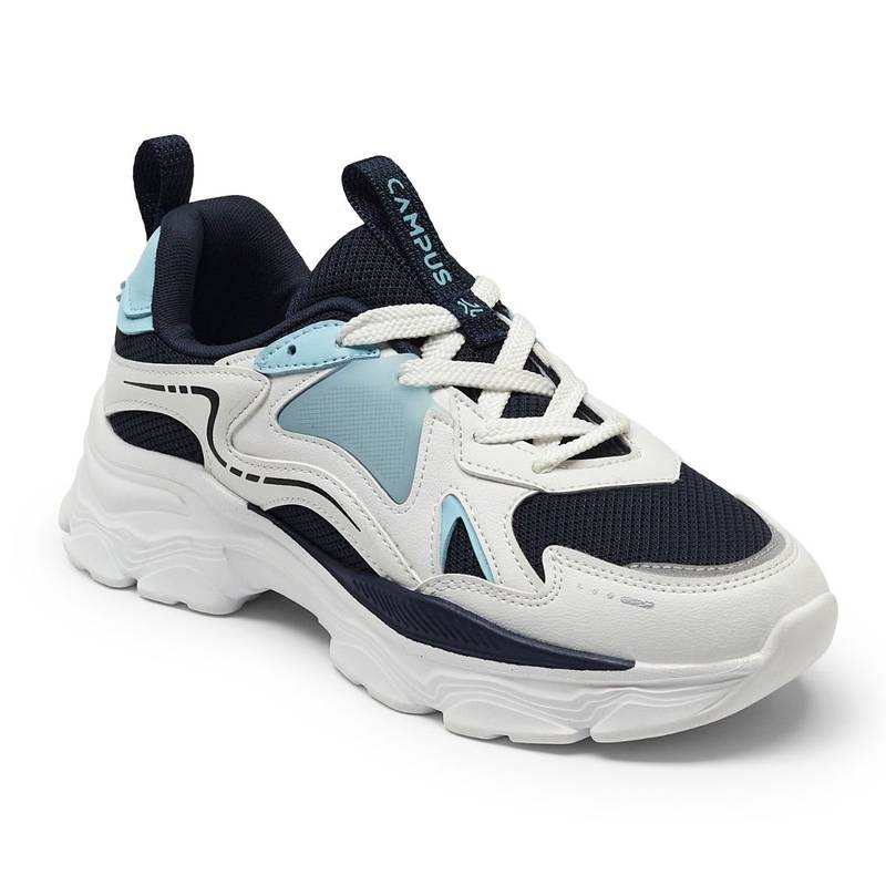 Campus LIGHTINING White Women Sneakers (UK 8)