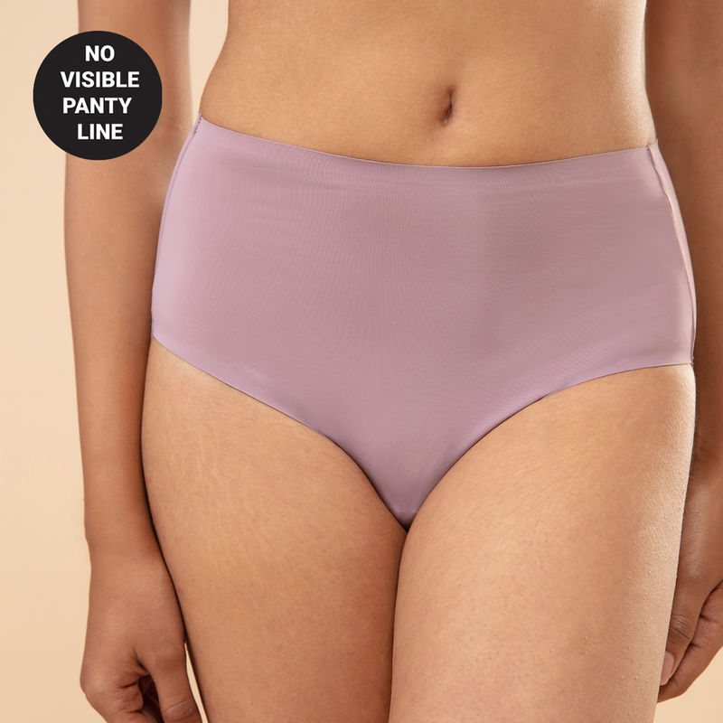 Nykd by Nykaa No Visible Panty Line Bonded Full Brief - NYP210-Mauve (XL)