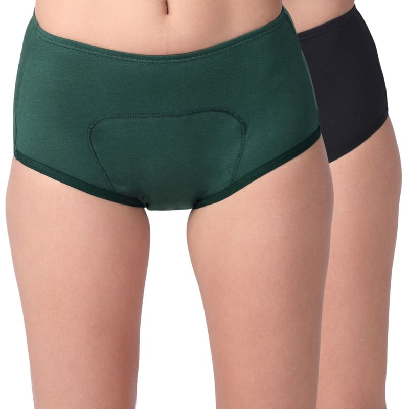 Adira Pack of 2 Period Boxers - Multi-Color (L)